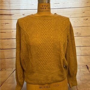 1. State Tan Heather Soft Sweater Size XL
